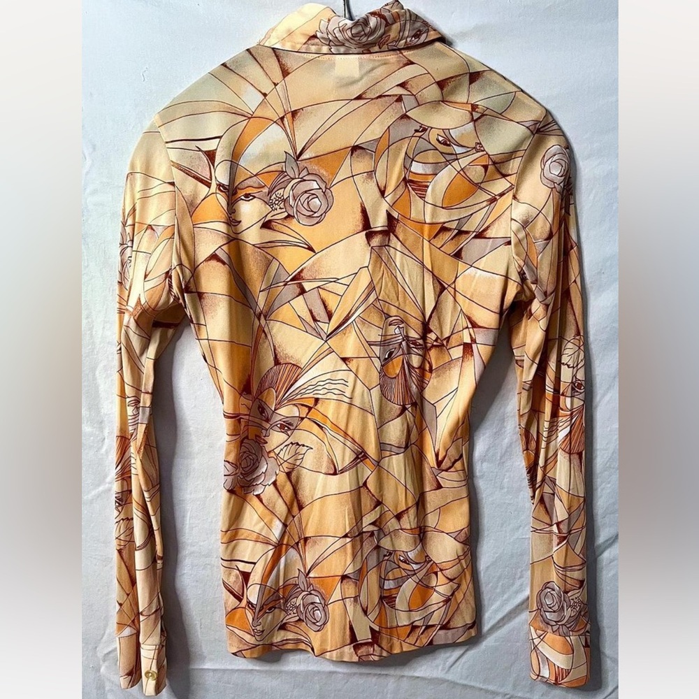 Abstract Art Print Scarf View 2